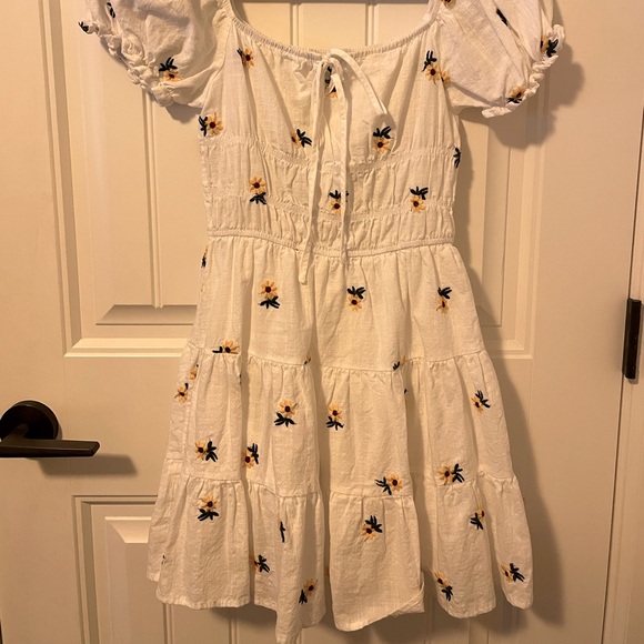 Embroidered Sunflower Dress - Picture 9 of 14
